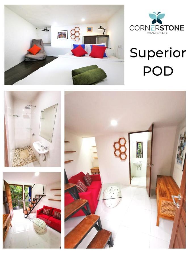 Cornerstone Bali Coworking Hostel Canggu  Exterior photo