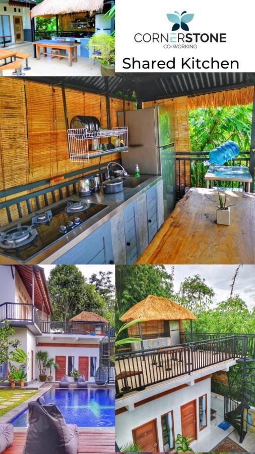 Cornerstone Bali Coworking Hostel Canggu  Exterior photo